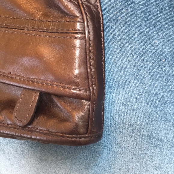 Kenneth Cole New York clutch dk brown - Picture 5 of 5